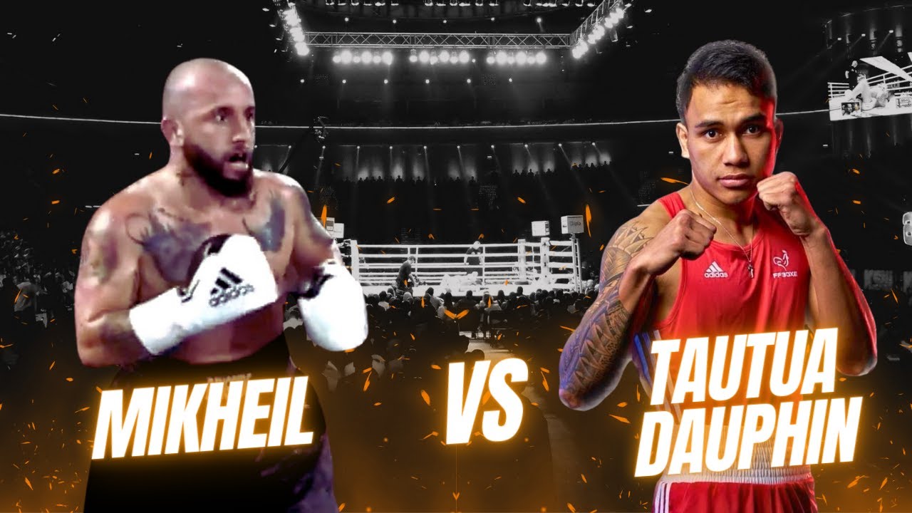 VICTOIRE DE TAUTUA DAUPHIN : PREMIER COMBAT PRO GAGNÉ PAR ABANDON AU 3ÈME ROUND