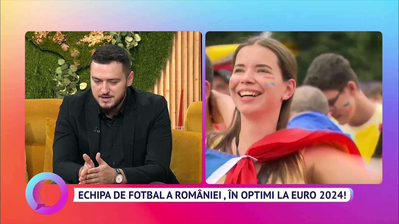 Echipa de fotbal a României, în optimi la EURO 2024