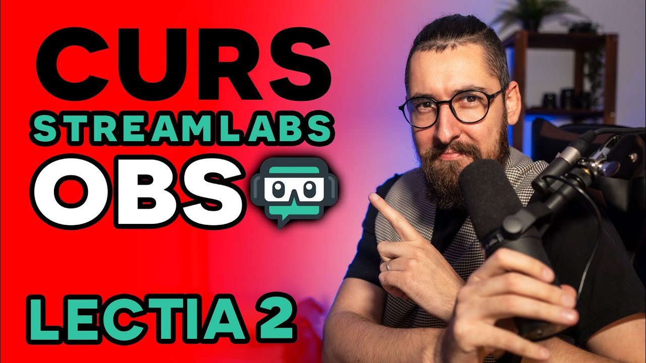 Cum pui abonatii, donatiile si sunetul pe live stream  - Tutorial gratuit Streamlabs OBS Romana