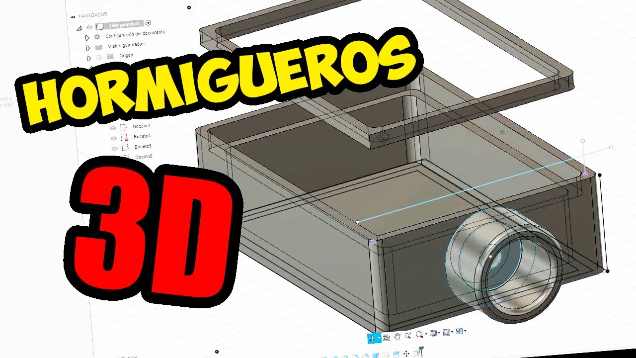 Como hacer HORMIGUEROS impresos en 3D🔴