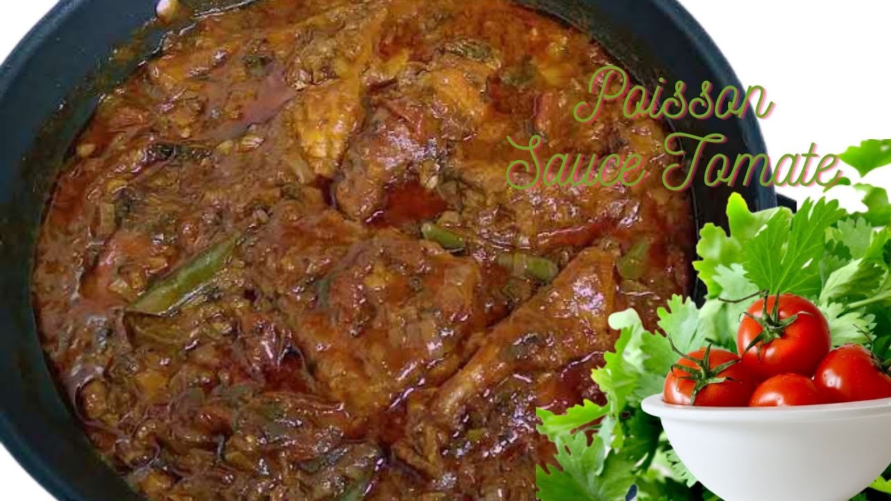 POISSON FRIT SAUCE TOMATE [ RECETTE ]