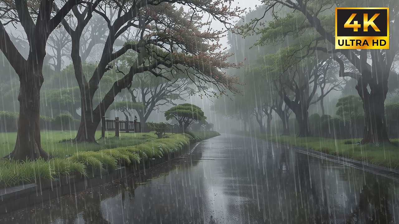 Soft Night Rain Sounds for Sleep to Fall Asleep Faster and Beat Insomnia Naturally Tonight