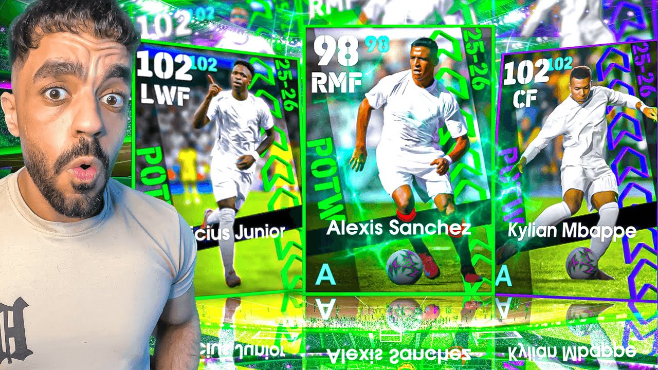 فتحت بكج نجوم الاسبوع والابطال🤯عودة الاسطورة سانشيز🔥|efootbal 2026