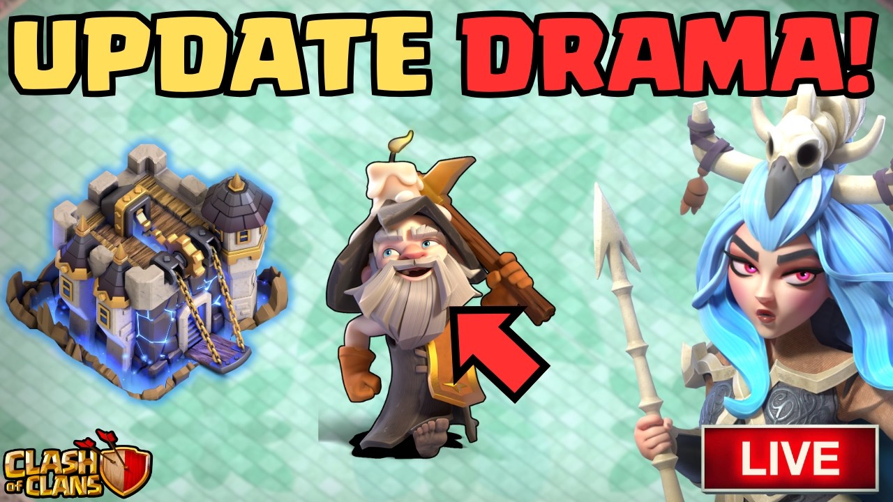 INSANE GOLD PASS DRAMA! RANKED ATTACKS, MEDAL EVENT AND UPDATE YAP! (Clash Of Clans LIVE) - Vertical