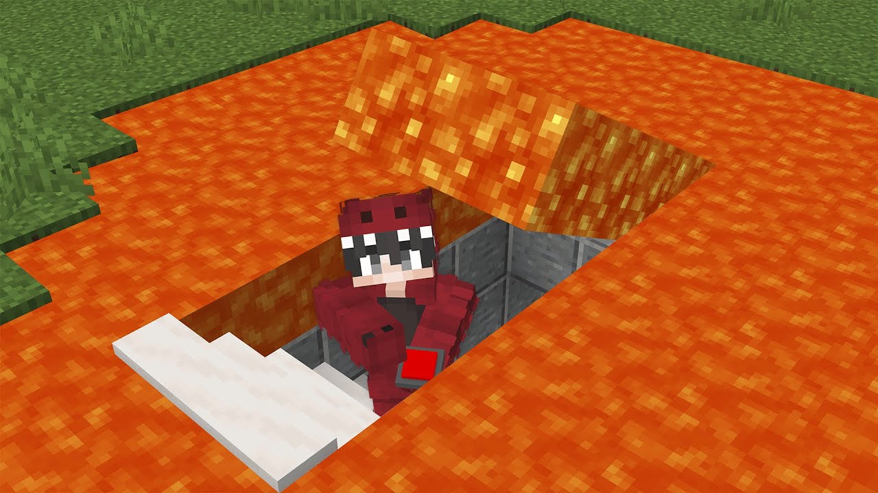 Geheime Lava Bunker Bouwen