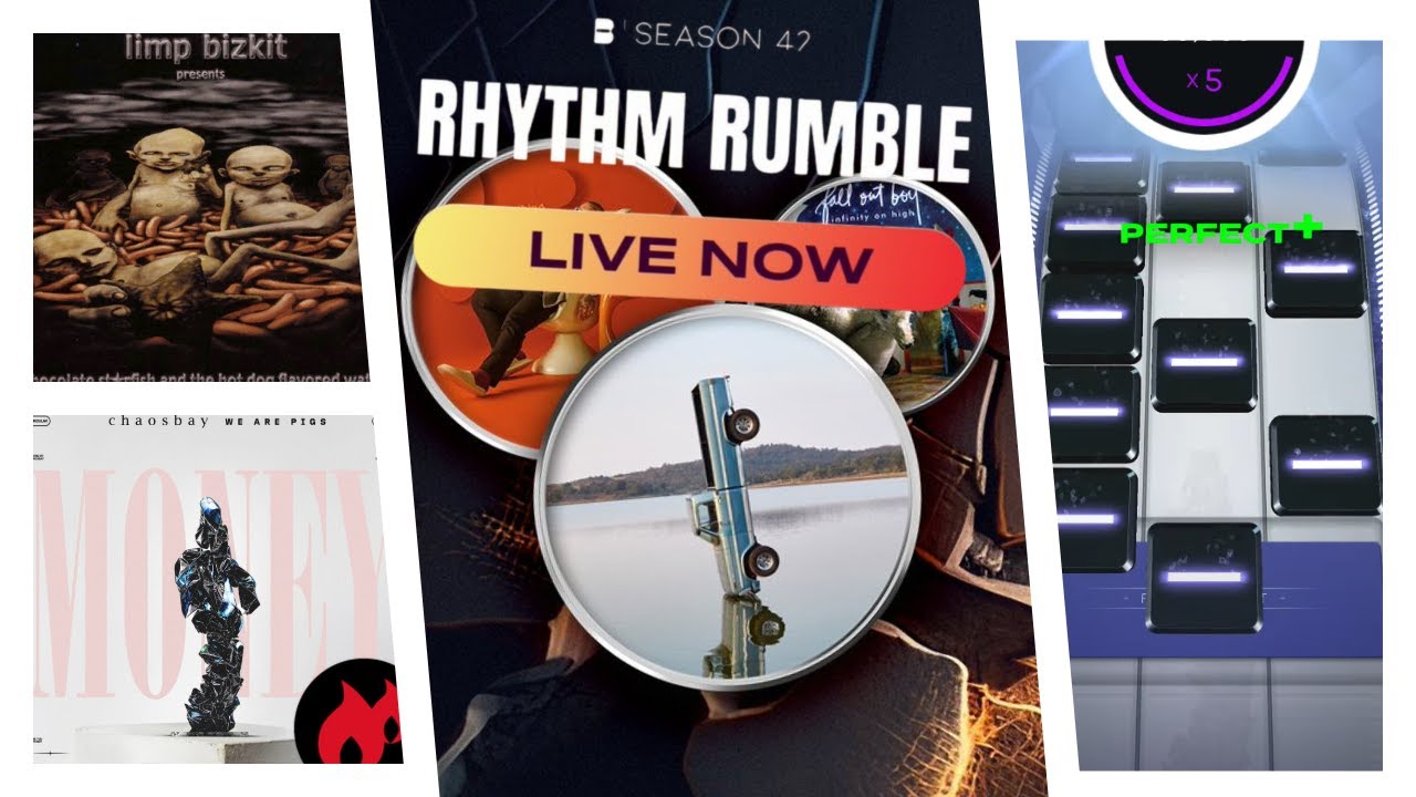 SO MUCH ROCK!!! Rhythm Rumble Tour Pass Review!!! (Gameplay for all new songs)