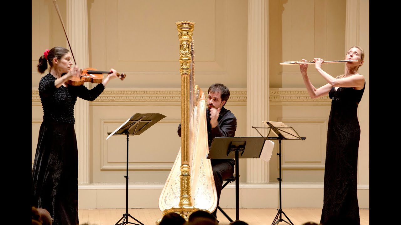 Ravel Sonatine for Flute, Viola and Harp