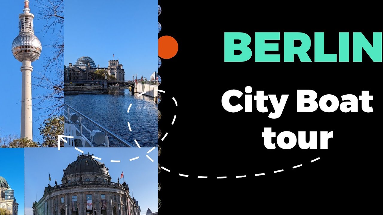 19 Euro boat tour #berlin #berlintour #travel #vlog @ReedereiBrunoWinklerBerlin