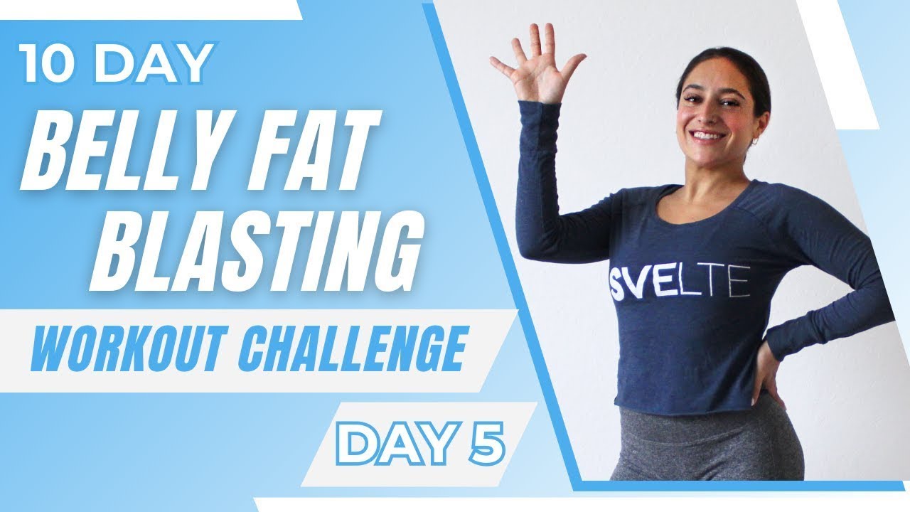 10-Day Belly Fat Blasting Workout Challenge - Day 5 | Hourglass Workout
