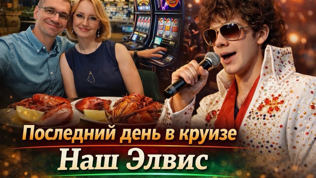 Последний день в круизе / Наш Элвис / Влог США