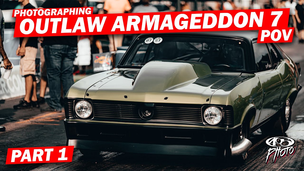 PART 1 - POV DRAG RACING PHOTOGRAPHY AT OUTLAW ARMAGEDDON 7