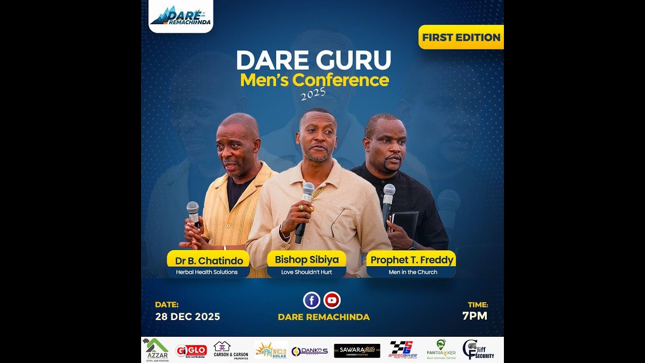 Dare Guru - Men's Conference 2025 with Prophet T Freddy, Bishop Sibiya & Dr.B Chatindo