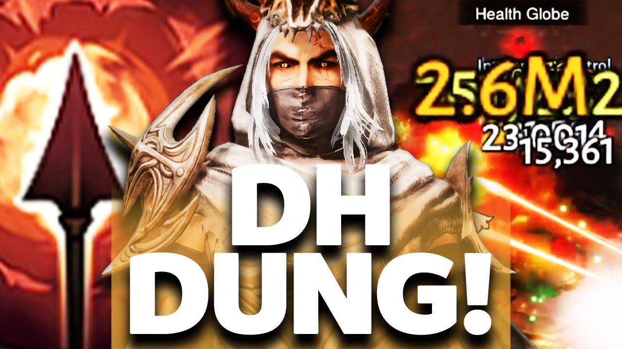 ВЫСОКИЙ УРОН + МОБИЛЬНОСТЬ! Сборка подземелий охотника на демонов | Diablo Immortal