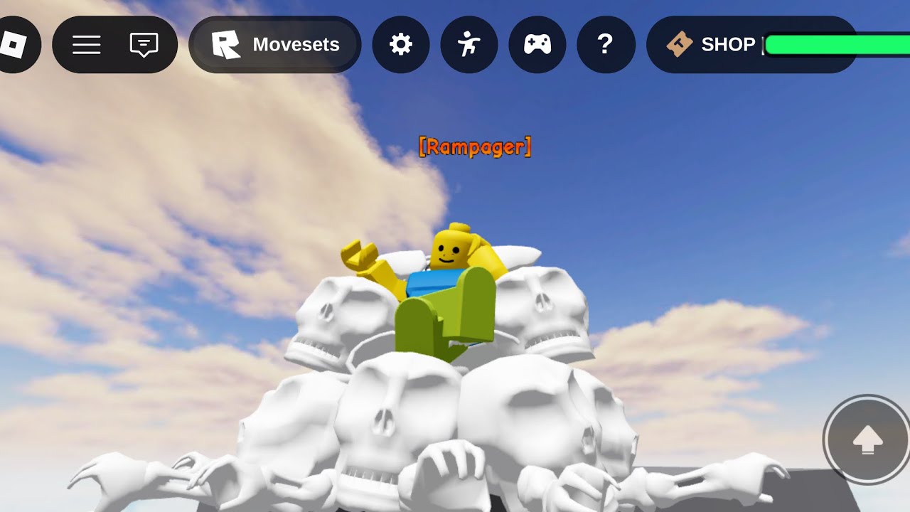 Trying to get a kill streak of 20 in Roblox  Classic Arena