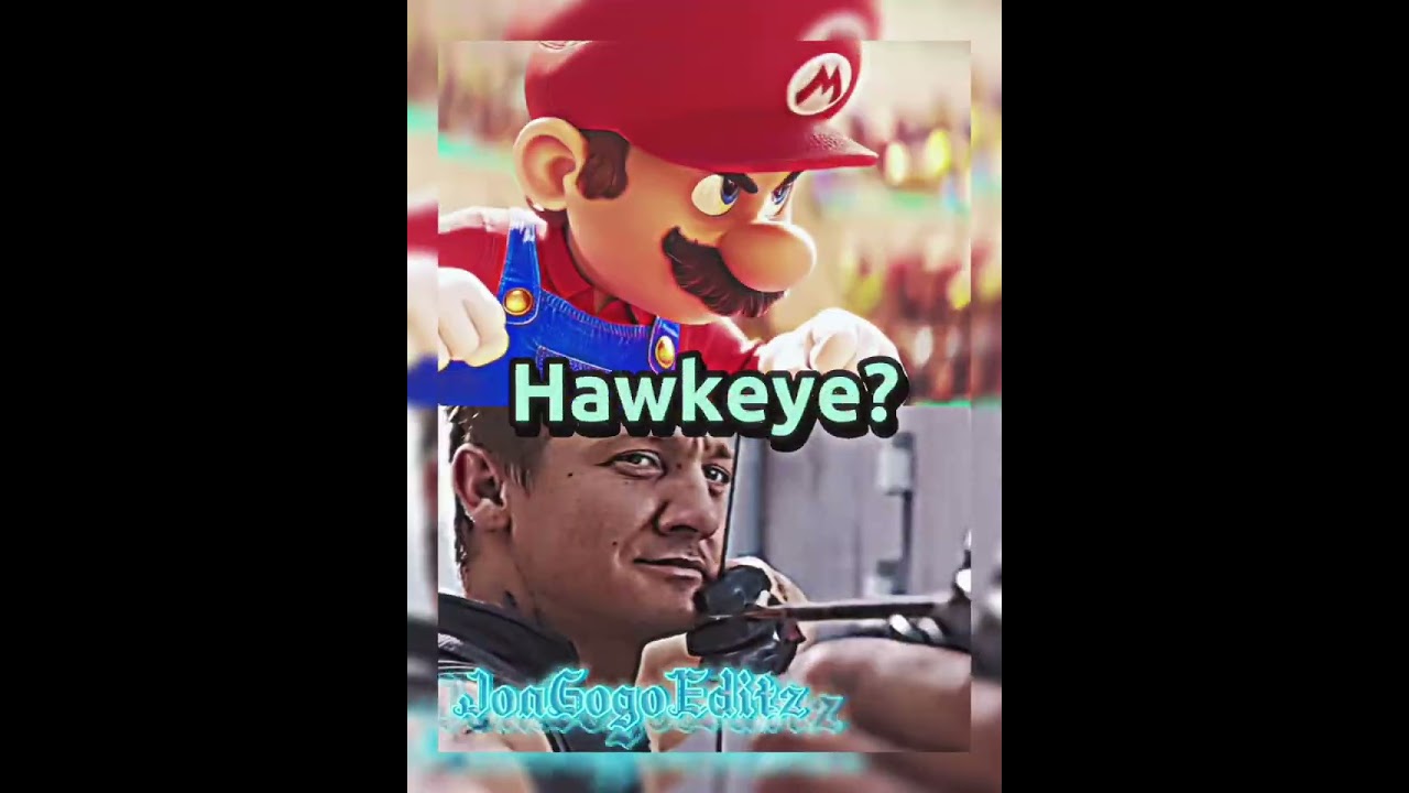 Mario VS The Avengers #shorts #mario #avengers #illumination #marvel #thesupermariobrosmovie #games