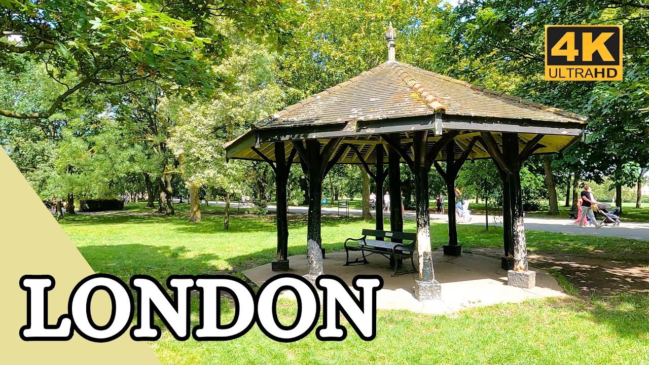 London Regents Park 🇬🇧 Relaxing Walk - Summer 2023 - Lark Lemon Travel [4K/HD]