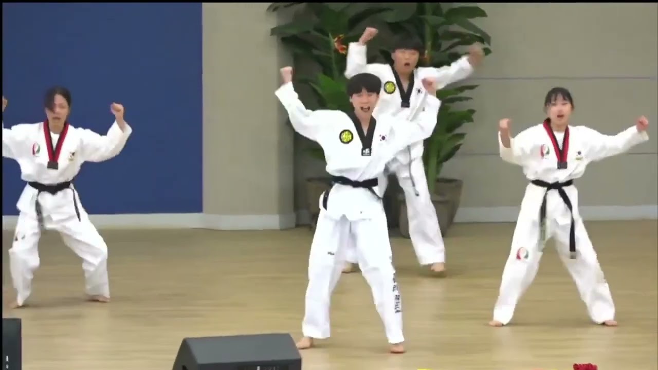 Taekwondo Performance During the IYF Weekend Academy Orientation Day.