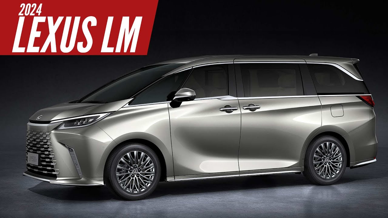 All-New 2024 Lexus LM flagship MPV makes world debut | AUTOBICS