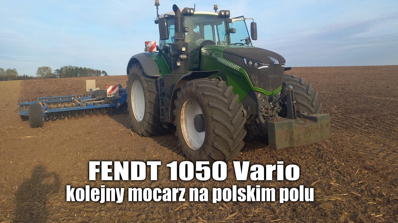 FENDT 1050 Vario – kolejny mocarz na polskim polu
