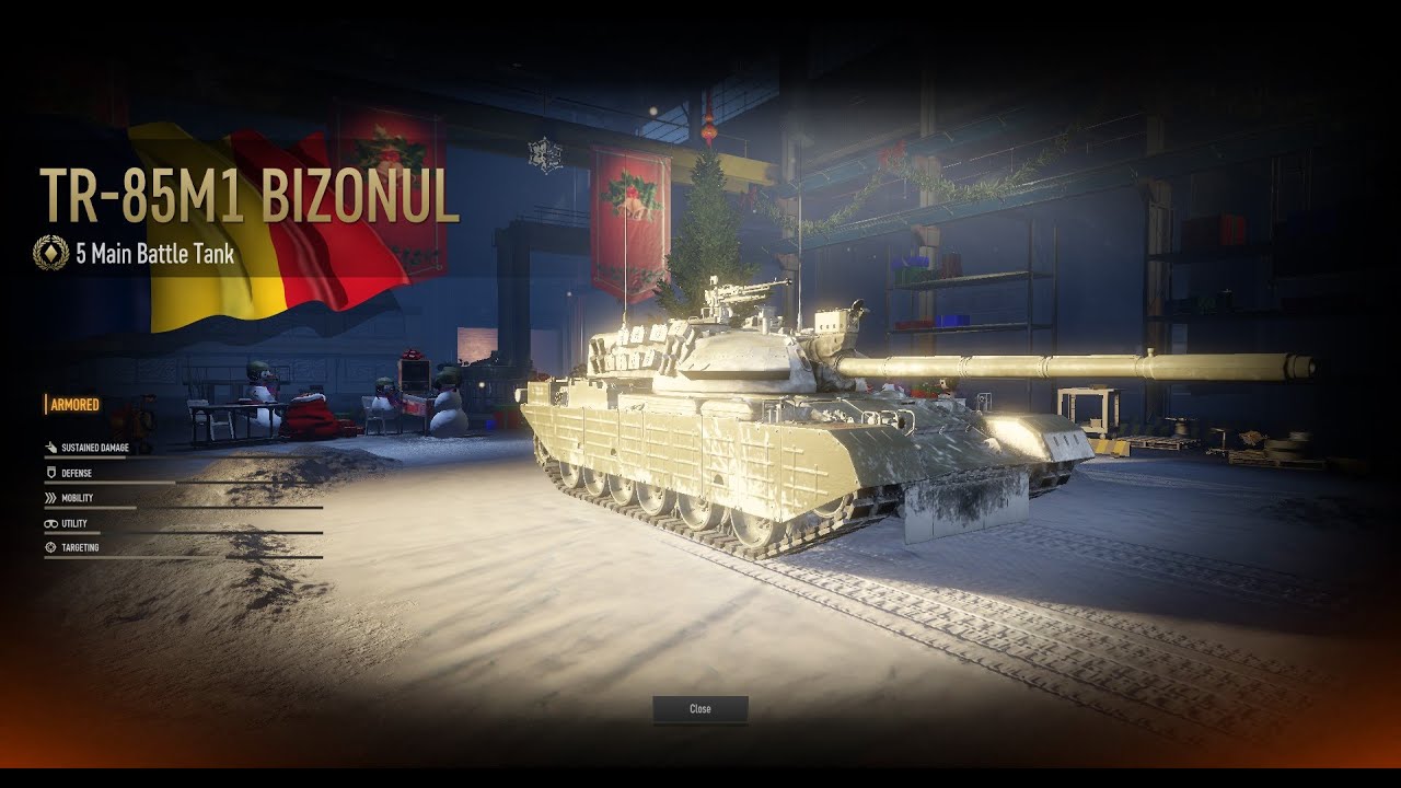 Armored Warfare - Tier 5 TR-85M1 Bizonul MBT on Phalanx.
