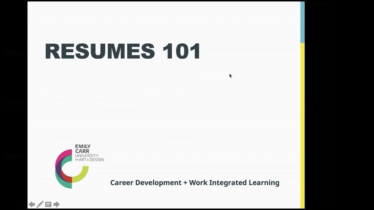 Resumes 101