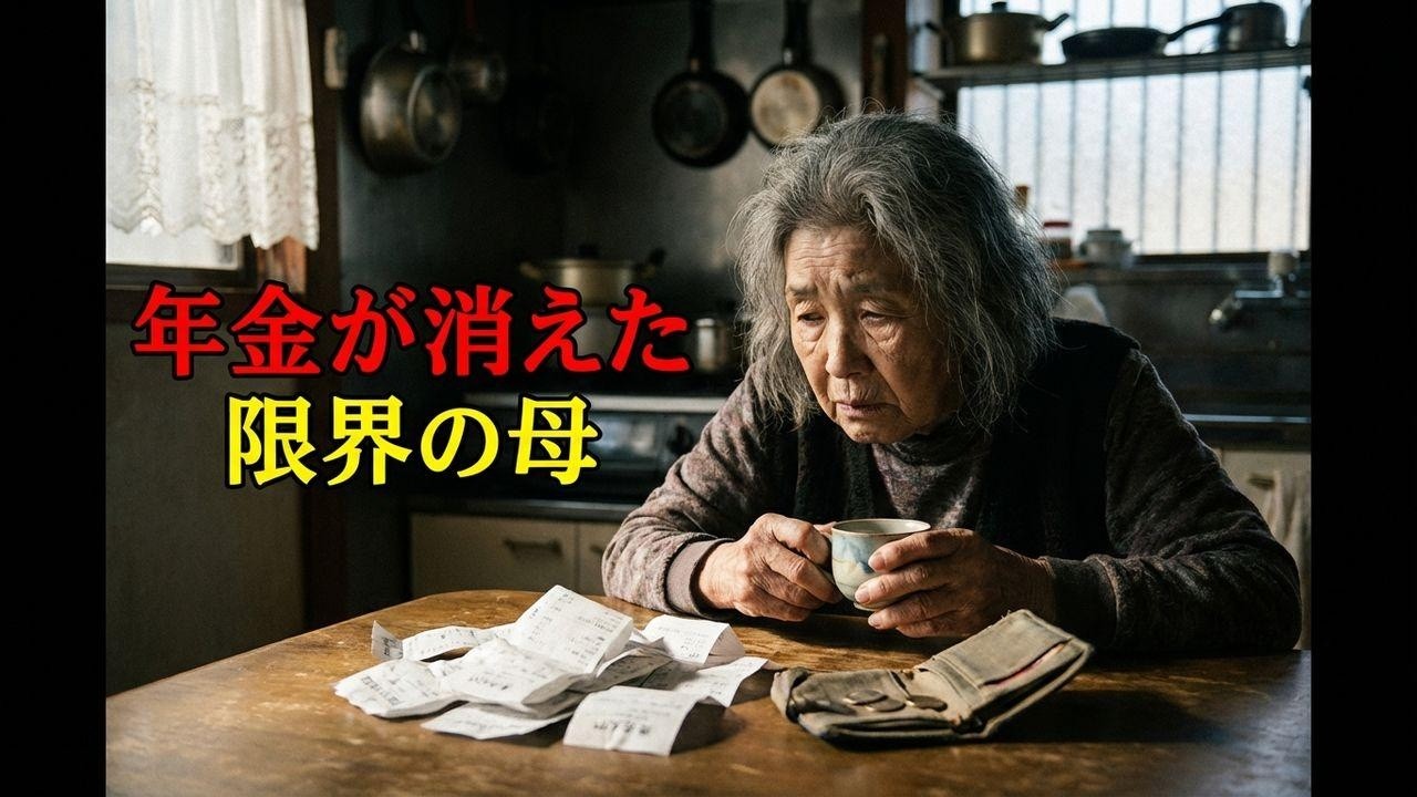 「親だから当然」の罠。帰省で消えた年金、疲れ果てた母の叫び