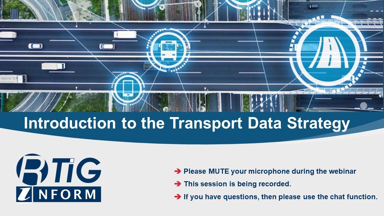 Introduction to the Transport Data Strategy 18 April 2023