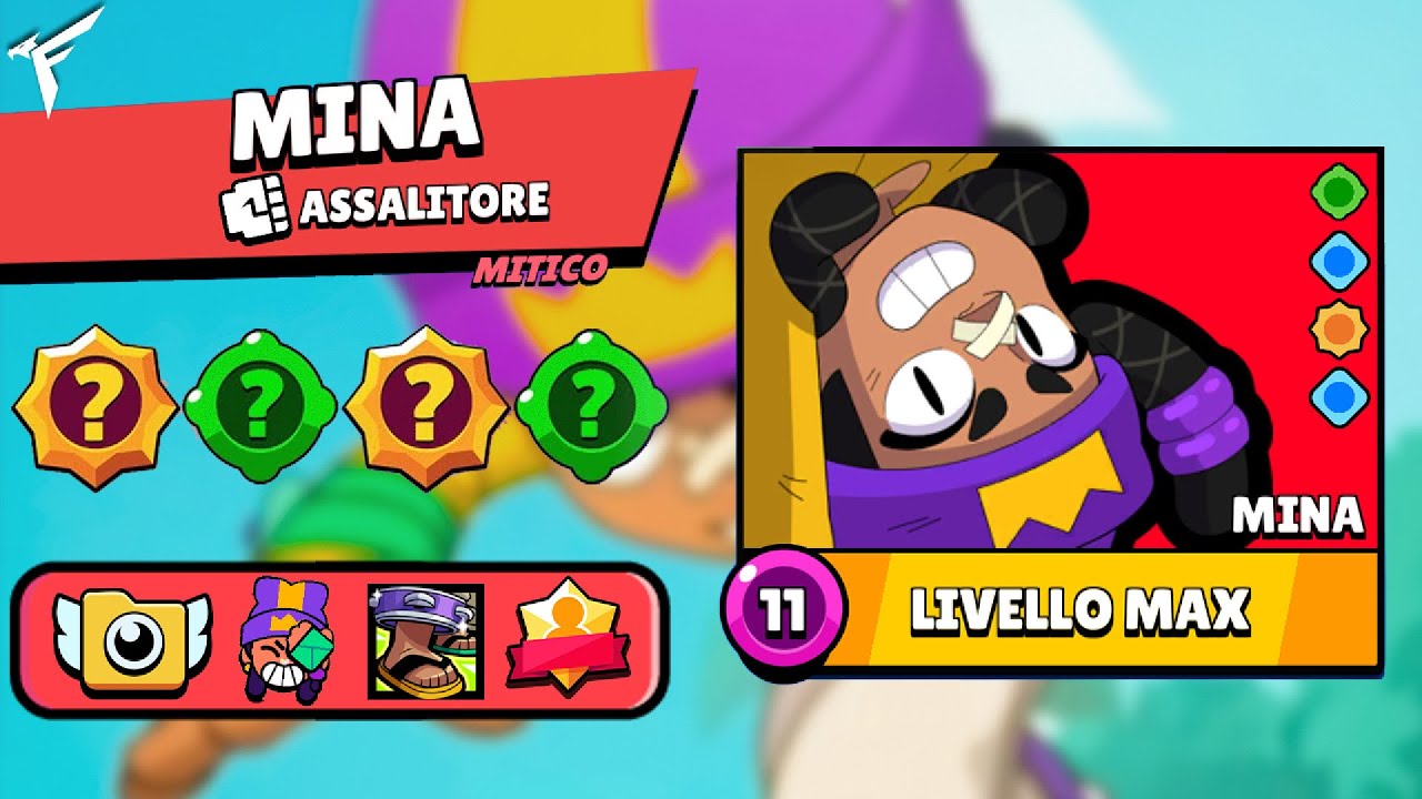 *MINA* TUTTO QUELLO DA SAPERE !! 🛹 Brawl Stars