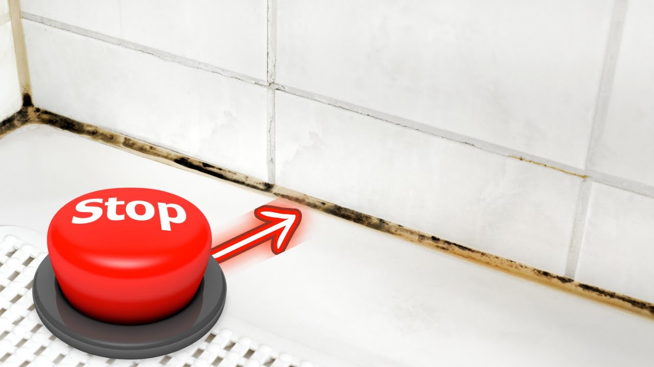 SOSTITUIRE il SILICONE doccia SPORCO e MARCIO