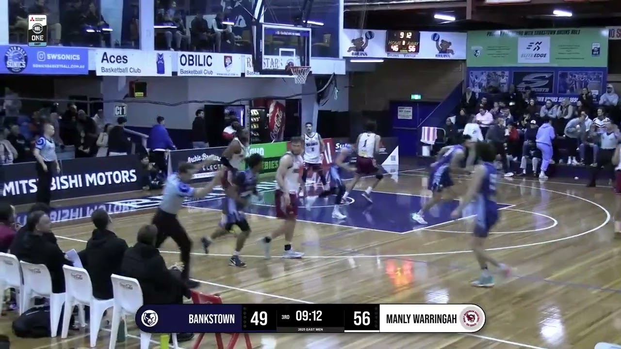 NBL1 Men | Bankstown vs. Manly Warringah - Game Highlights