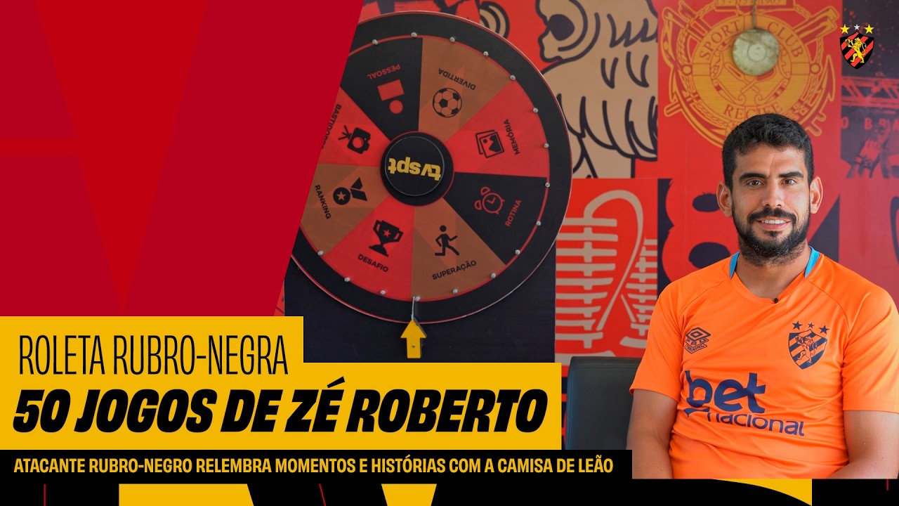 “ROLETA RUBRO-NEGRA” COM ZÉ ROBERTO