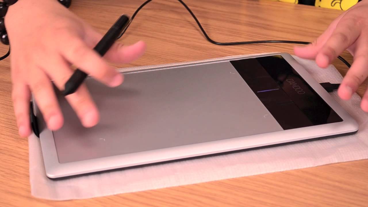 Bamboo Capture Digital Tablet Unboxing+Overview