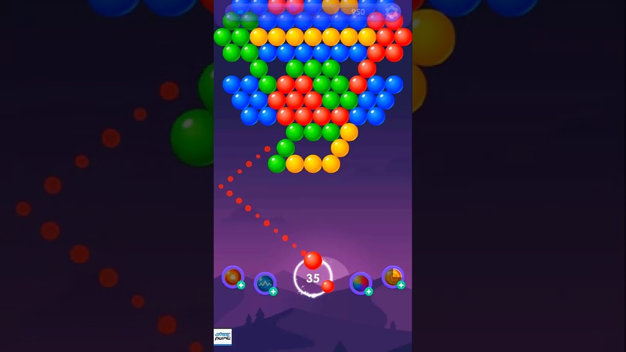 Bubble Shooter Star Puzzle Gameplay #shorts 🌟 #bubbleshooterstar