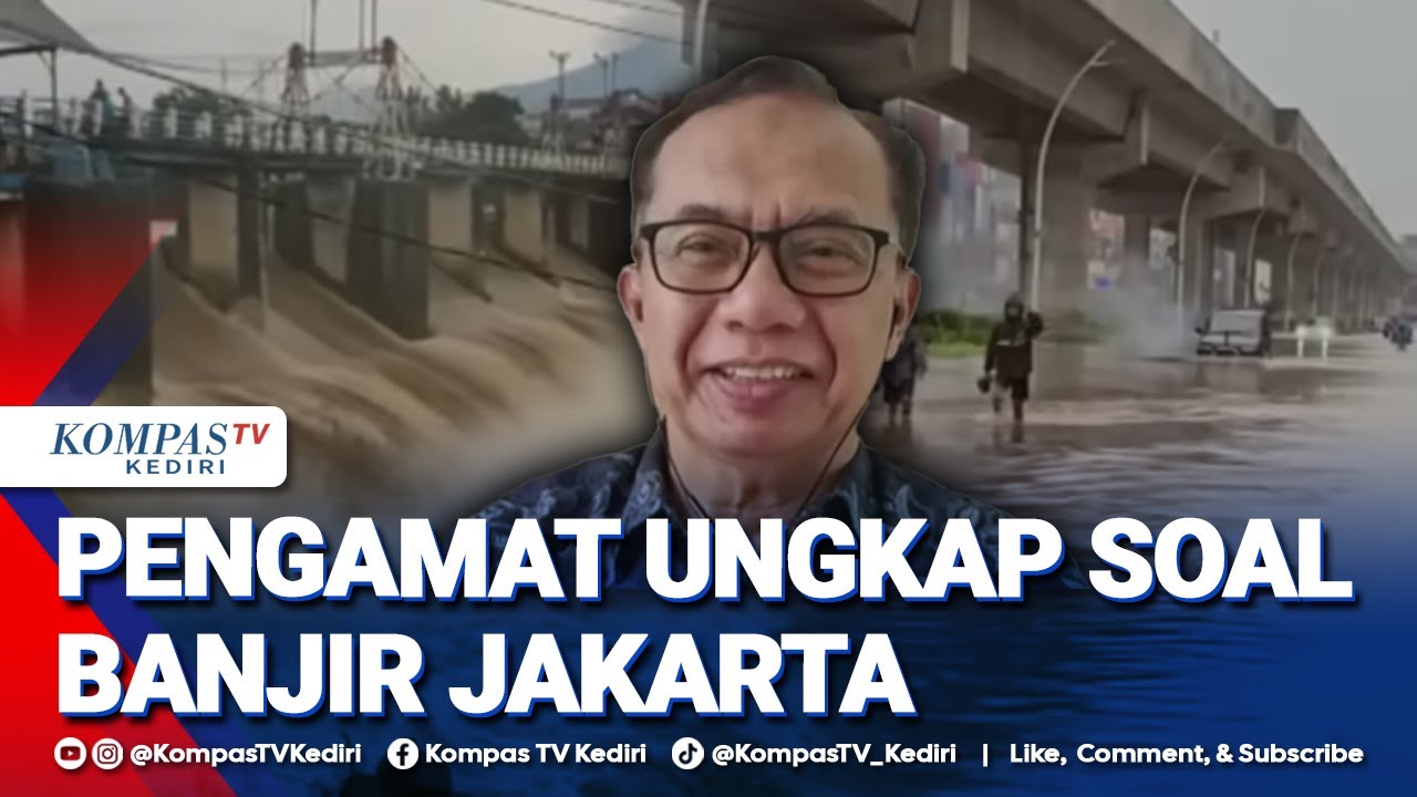 [FULL] Banjir Jakarta Tak Kunjung Tuntas, Pengamat Sebut Konsep Drainase Jakarta Ketinggalan Zaman