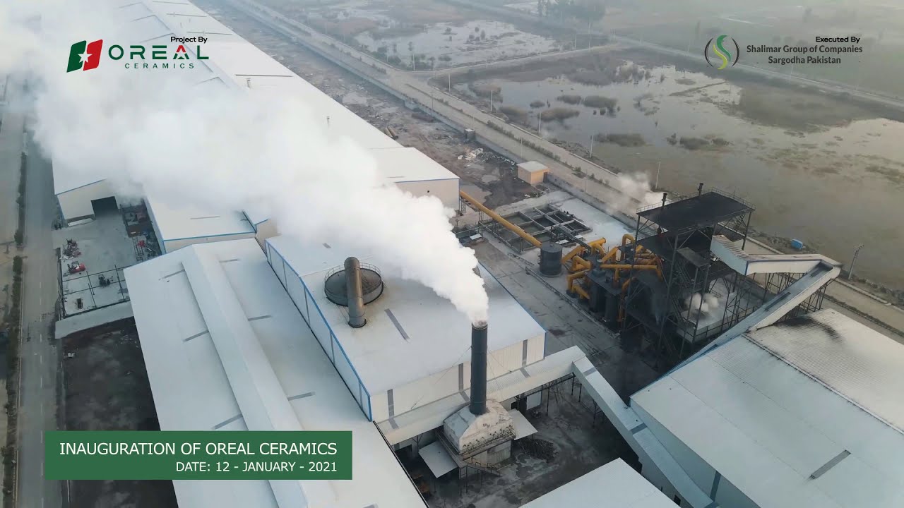 Inauguration of Oreal Ceramics industry. Executed By Shalimar Group
