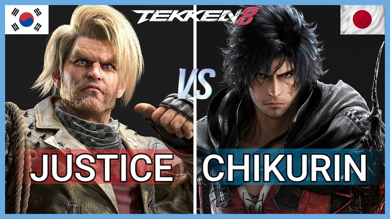 Tekken 8 | JUSTICE (Paul) vs CHIKURIN (Clive) Ranked Matches