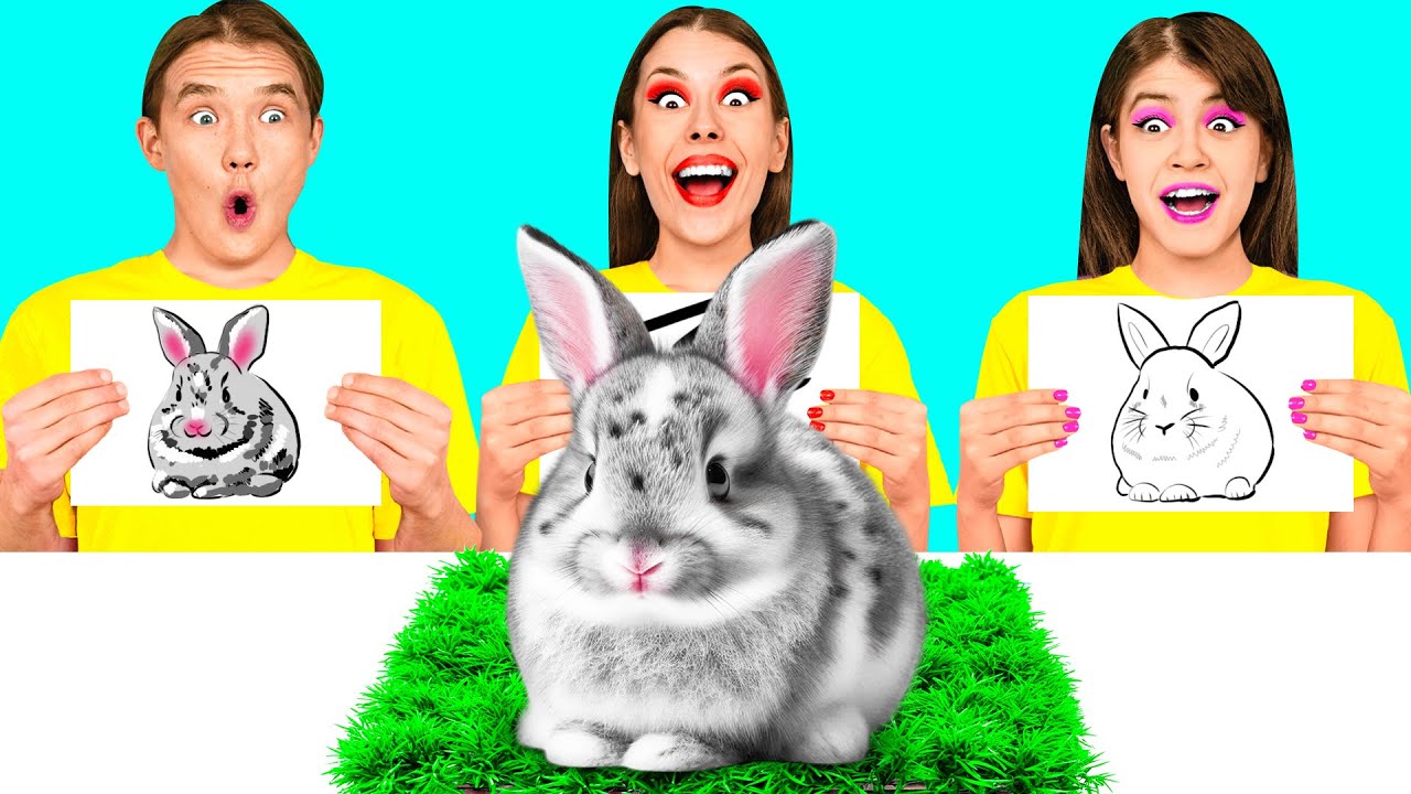 Кто Лучше Нарисует Предмет, Получит Его | Безумная Рисовальная Битва от TaTaRa Challenge