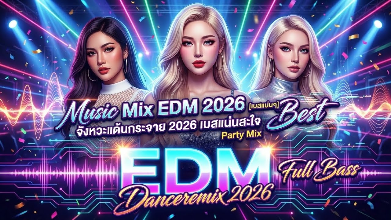 Music Mix  EDM 2026 [เบสแน่นๆ] #edm #remix #เพลงฮิต 🎧Best party [Nonstop]🔥V.13