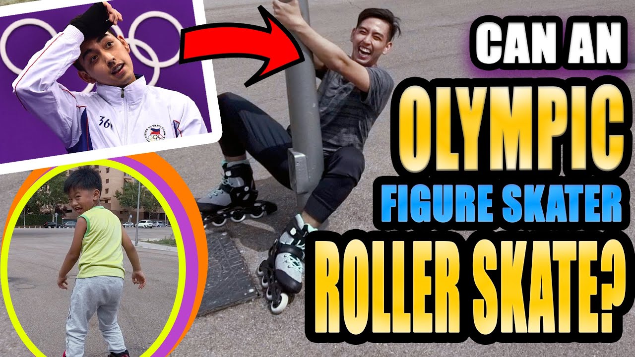 Can An Olympic Figure Skater Roller Skate? | Michael Martinez