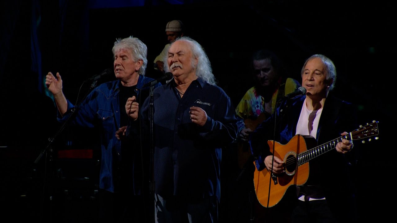 Paul Simon with David Crosby and Graham Nash - Here Comes the Sun - Rock & Roll HOFC - 2009 4K 5.1