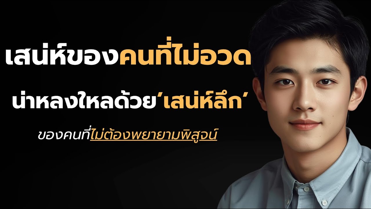  เสน่ห์ของคนที่ไม่อวด น่าหลงใหลด้วยเสน่ห์ลึก ของคนที่ไม่ต้องพยายามพิสูจน์ ?