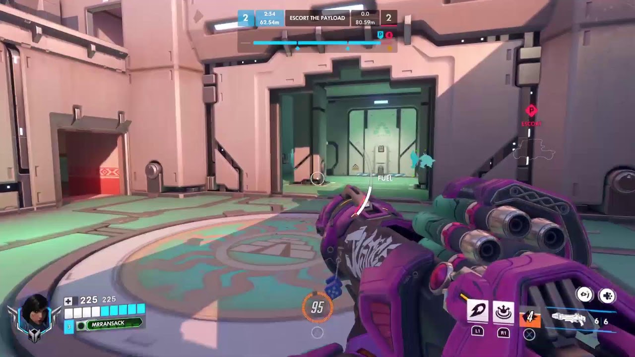 Overwatch - Dealing damage 1 heal at a time