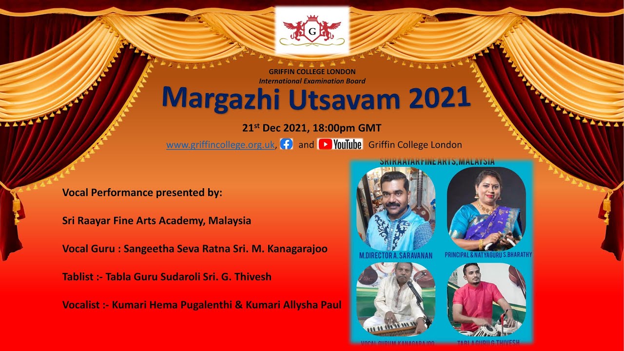 Margazhi Uthsavam 2021 Virtual Concert Episode 13