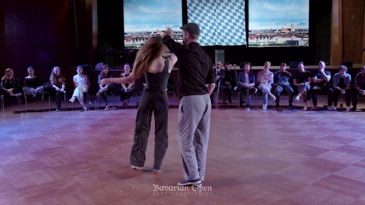 Attila Kobori & Mackenzie Keister - 3rd place All-Stars Jack&Jill Finals - Bavarian Open 2024