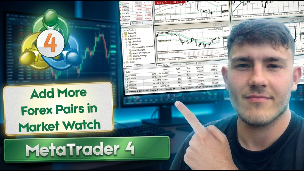 How To Add More Forex Pairs in MT4 Market Watch (Updated 2026)