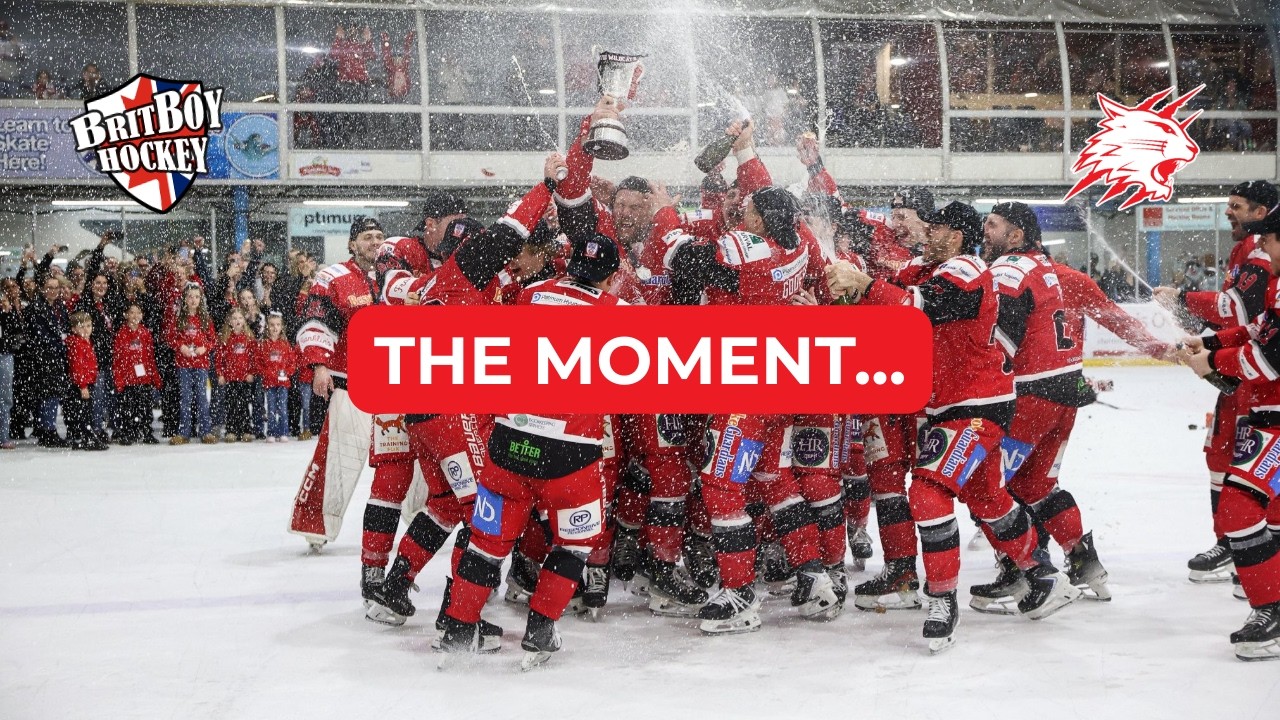The Moment The Swindon Wildcats Became NIHL League Champions
