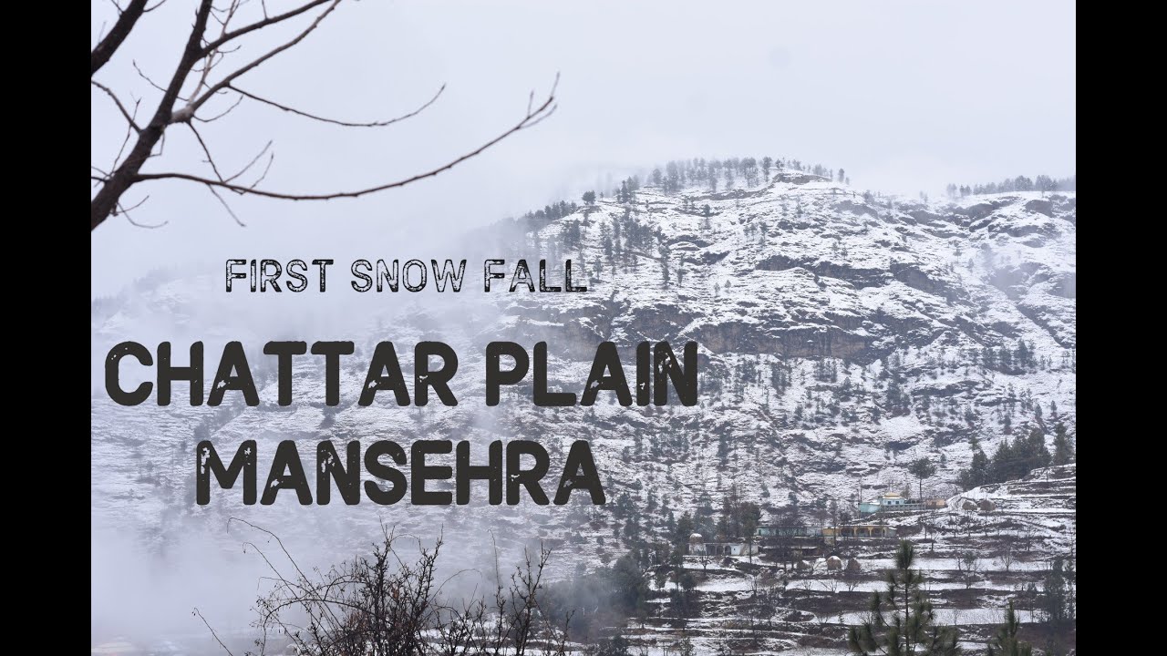 Chattar plain,Mansehra,Pakistan 1st snow fall 12-Dec-2020 #1kcreator #tourism #pakistan #Cpec