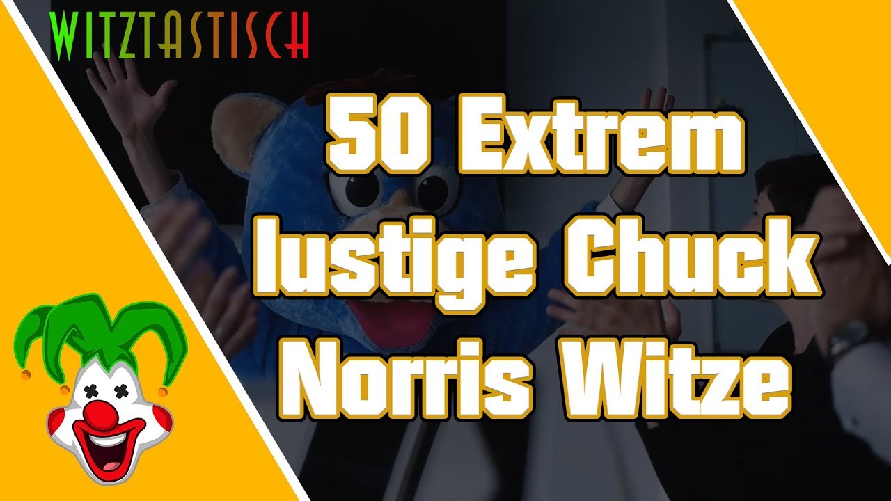 50 Extrem lustige Chuck Norris Witze | Witztastisch 🤣