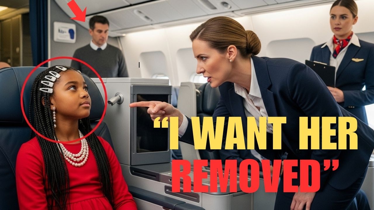 Wealthy Passenger Humiliates 7-Year-Old Black Girl on Flight… Seconds Later, She Regrets It
