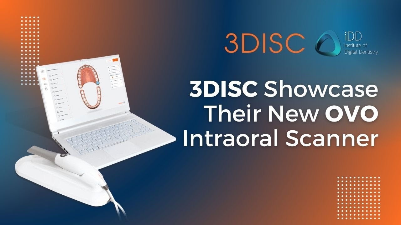 3DISC Showcase Their New OVO Intraoral Scanner at IDS 2023 | iDD